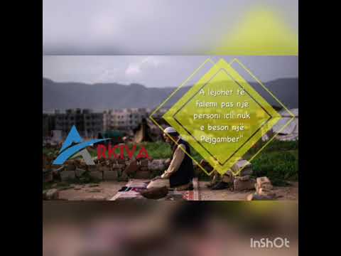 A lejohet falja e namazit pas imamit i cili mohon ndonjë Pejgamber? - Përgjigjet hoxh Mus'ab Lusjani