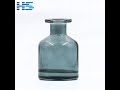 Manufacturer Round Transparent Glass Bottle Luxury Diffuser Glass Bottle Empty Perfume Bottle
