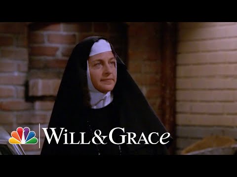 Ellen DeGeneres as Sister Louise - Will & Grace