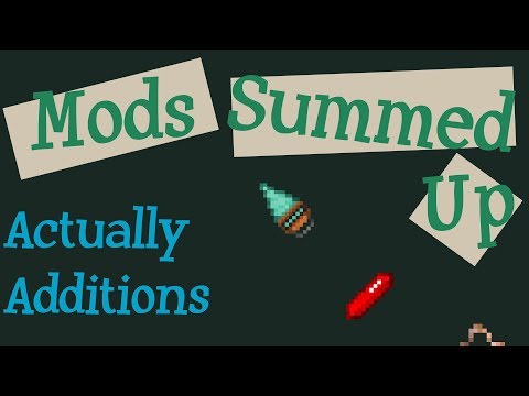 Actually Additions Summed Up