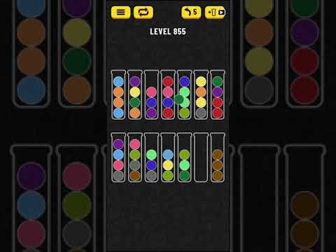 Ball Sort Puzzle - level 855