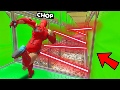 IRONMAN Vs IMPOSSIBLE LASERS DEATHRUN CHALLENGE