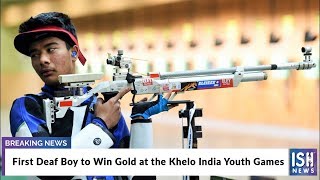 First Deaf Boy to Win Gold at the Khelo India Youth Games