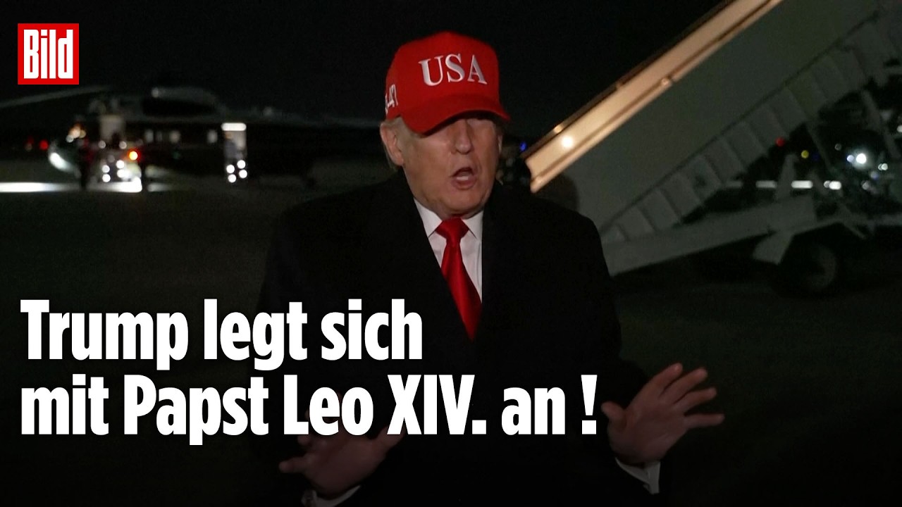 Trump attackiert Leo XIV.:  Predigt löst offenen Schlagabtausch aus
