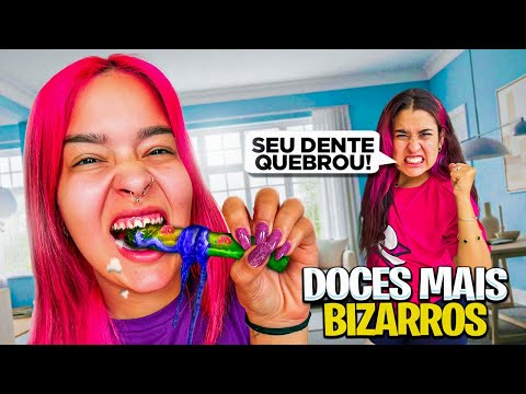 I TRIED WEIRD SWEETS WITH EMILLYVICK *did I end up in the hospital?