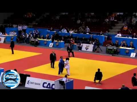 European Judo Championship Chelyabinsk 2012 -63kg EMANE Gevrise (FRA)-BERNHOLM Anna (SWE)