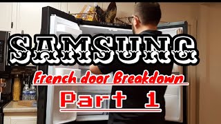 Appliance Repair Training Samsung French Door Refrigerator (Breakdown #1)