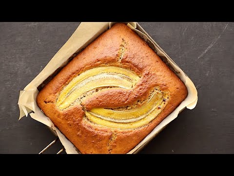 EASY BANANA CAKE RECIPE