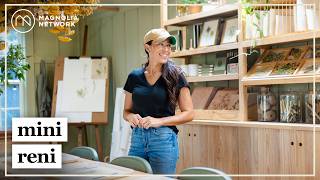 Joanna Gaines Renovates Garden Store into Art Studio at Silos | Mini Reni | Magnolia Network