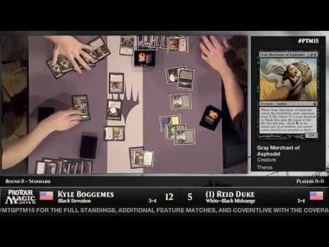 Pro Tour Magic 2015 - Round 8 (Standard) - Reid Duke vs. Kyle Boggemes