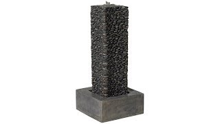 Riverstone Falls Rectangular Floor Fountain