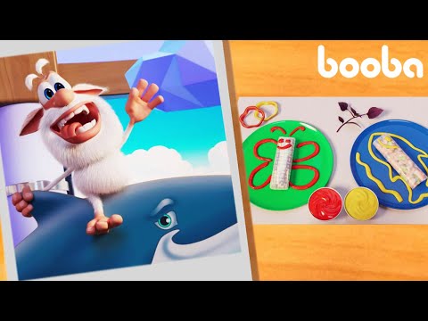 Booba - Food Puzzle:  Roll com surpresa | Desenhos Animados Engraçados Para Crianças