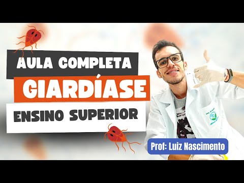 GIARDÍASE  Parasitologia humana - Ensino Superior -  (Giardia duodenalis) Luix Nascimento Biologia
