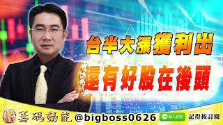 【大戶羅盤籌碼動能】 #謝宗霖 1101，台半大漲獲利出 還有好股在後頭 (圖)