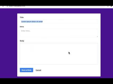 Item video thumbnail