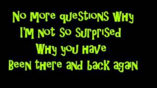 There and back again ~ Chris Daughtry -Lyrics
