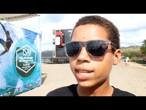 At the Beach with Eli Shama Beckford (JAM)