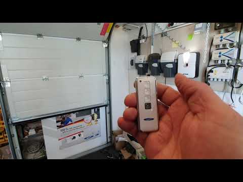 Garage door status query with the Novoferm Novotron 523, function explained