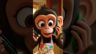 Five Little Monkeys Jumping on the bed Short 1 | #nomoremonkeysjumpingonthebed #fivelittlemonkeys