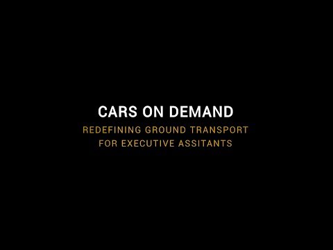 Cars On Demand (COD) Rider