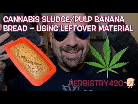 Cannabis Pulp Banana Bread Recipe — 5 Simple Steps