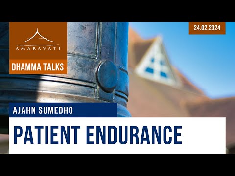 Patient Endurance | Ajahn Sumedho | 24.02.2024