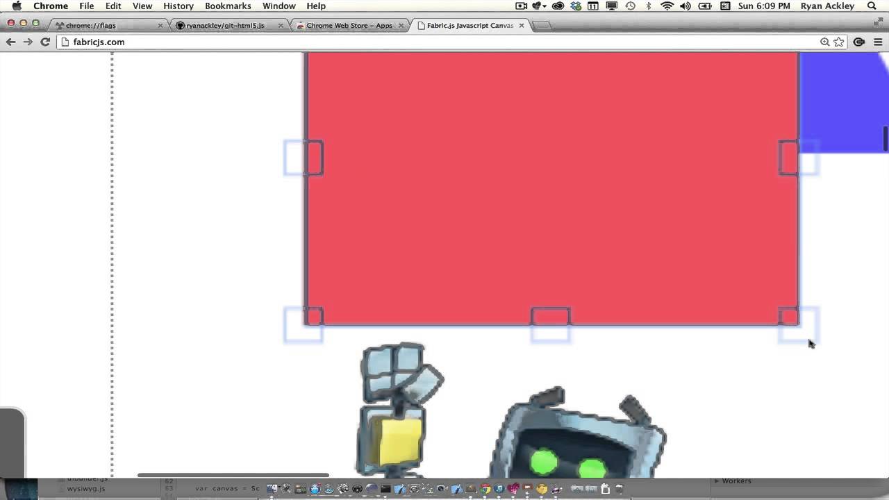 fabric js border bug