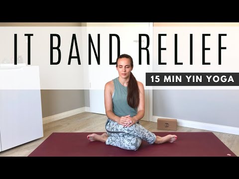 Yin Yoga for IT Band Pain - 15 min Deep Stretch & Release