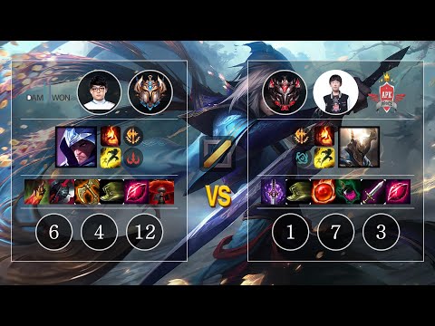 DWG ShowMaker Talon vs APK Trigger Pantheon Mid - KR Patch 10.12