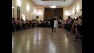 LORENA ERMOCIDA y PANCHO MARTINEZ PEY, Milonga La Nacional, Buenos Aires, 16 March 2013