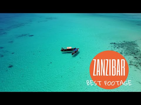 Zanzibar - the best shots from a drone - 4K