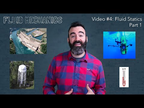 Video #4 - Fluid Mechanics - Fluid Statics 1