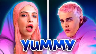 JUSTIN BIEBER WITH ZERO BUDGET! Yummy parody by La La Life (Music Video) video