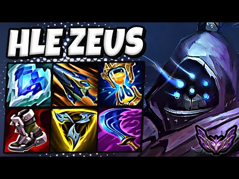 HLE Zeus Jax vs Zaahen [ TOP ] Patch 25.24 Korea Master
