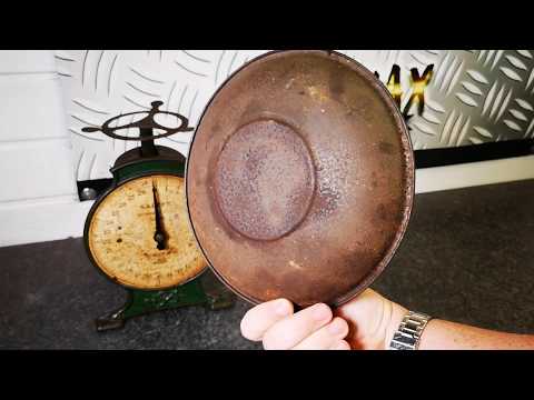 Bygone 1920s Salter No' 46 Scales Restoration