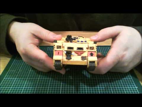 Imperial Fists Transport Showcase