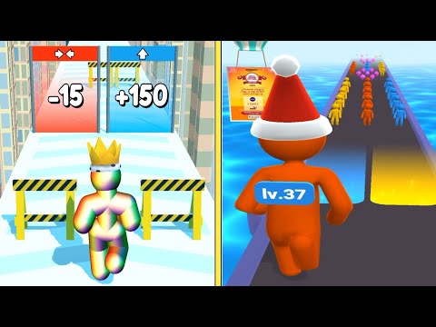 Tall Man Run Vs Giant Rush all levels gameplay walkthrough Android ios