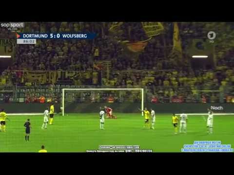 Henrikh Mkhitaryan 3rd goal - Borussia Dortmund vs Wolfsberger AC - 5-0