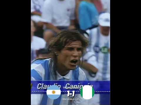 Argentina vs Nigeria 🏆 Piala Dunia 1994
