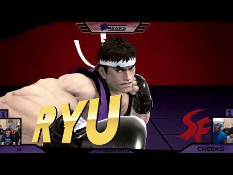 FREAKS 028 Losers Finals: N (Ryu) vs FRKS | Cheeks (Sheik/Cloud)