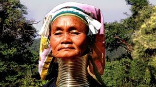 preview picture of video 'BURMA, Inlesee (2); Padaung Volk- Long Necks with Brassrings, Langhalsfrauen'