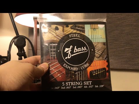 F Bass Strings review | Exposed Core Steel