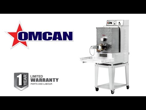 Video thumbnail for Trento TR110 62 lb/hr (28 kg/hr) Floor Model Pasta Machine with Trolley and Cutting Assembly - 1.5 HP, 220 V, 1 Phase