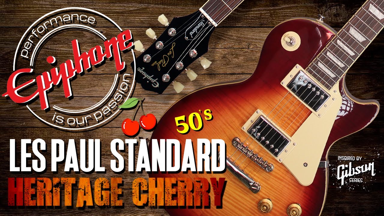 opens link to Epiphone Les Paul Standard 50