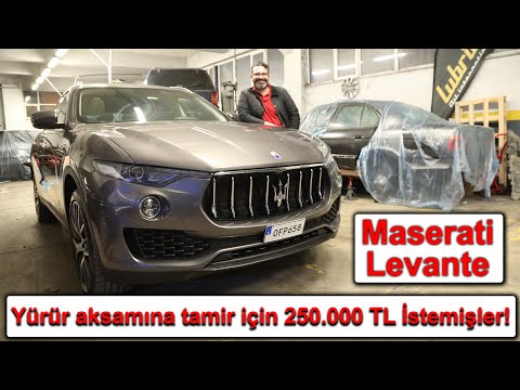 Maserati Levante - Yürür Aksamına Tamir için 250.000 TL İstemişler !