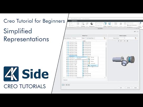 Simplified Representation | Creo 8.0