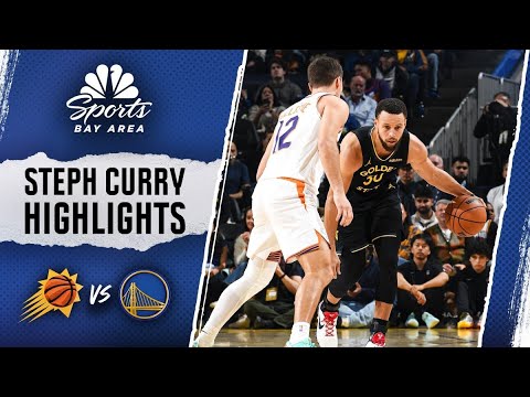 Steph Curry highlights: Watch Warriors star score 28 in team's win against Suns | NBC Sports BA