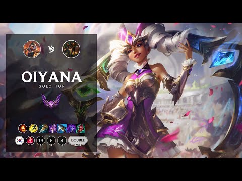 Qiyana Top vs Cassiopeia - KR Master Patch 12.6