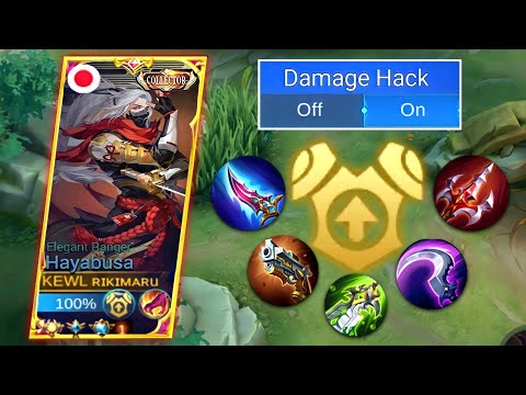 WHEN TOP 1 HAYABUSA ABUSING TOO MUCH MULTIPLE DAMAGE!! 🔥(you must try this 🤫)