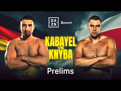 AGIT KABAYEL VS. DAMIAN KNYBA PRELIMS LIVESTREAM